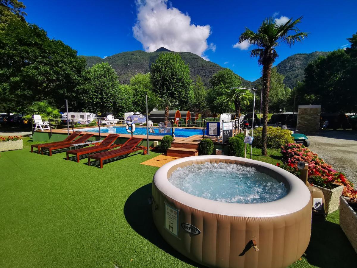 Camping Melezza Losone Buitenkant foto