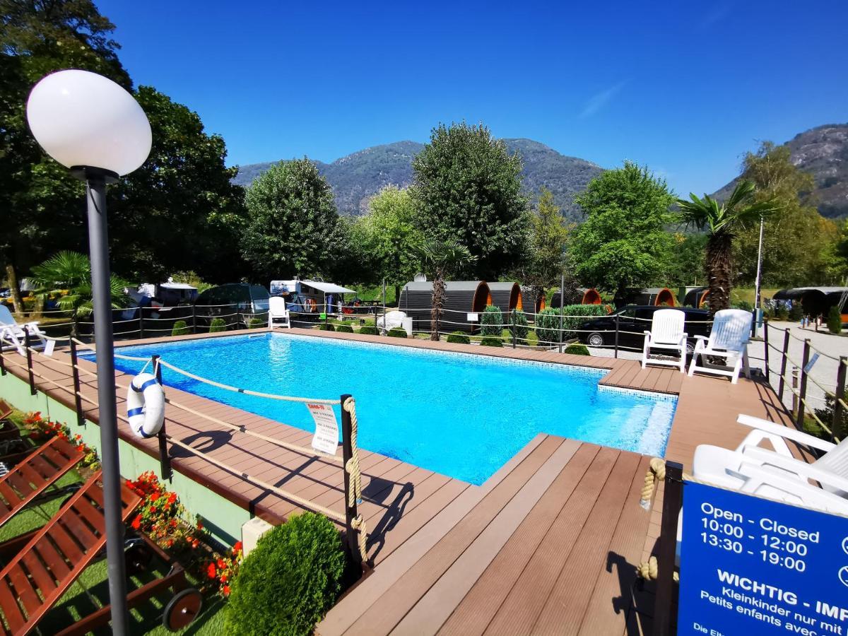 Camping Melezza Losone Buitenkant foto