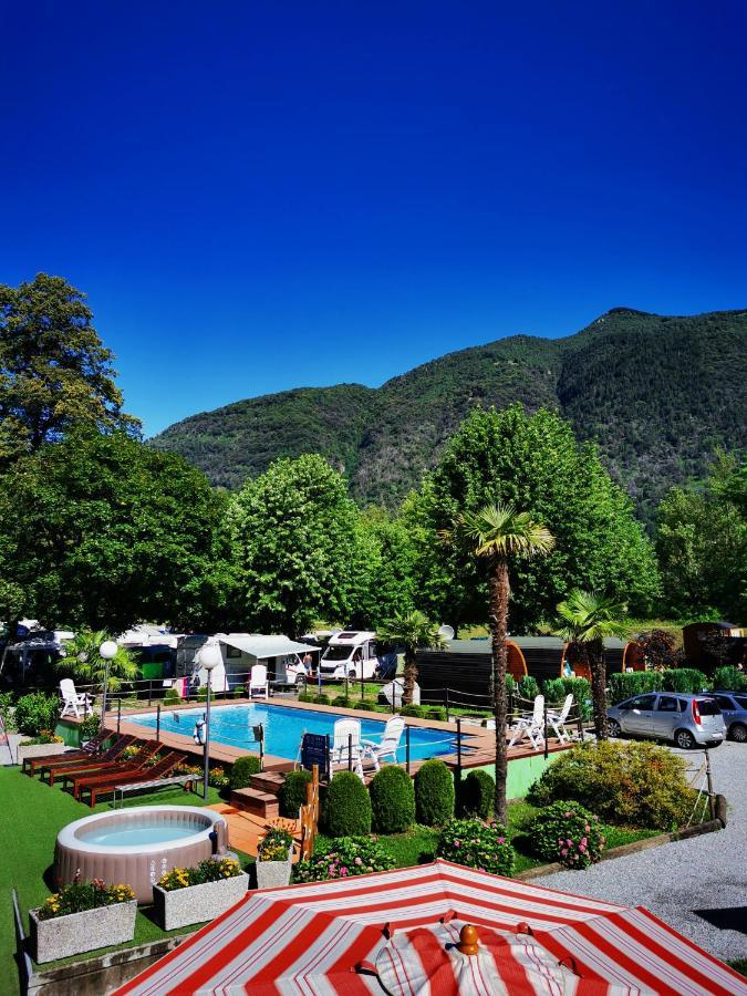 Camping Melezza Losone Buitenkant foto