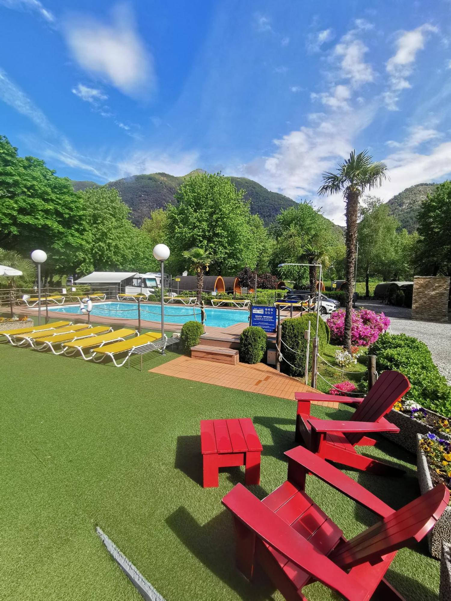Camping Melezza Losone Buitenkant foto