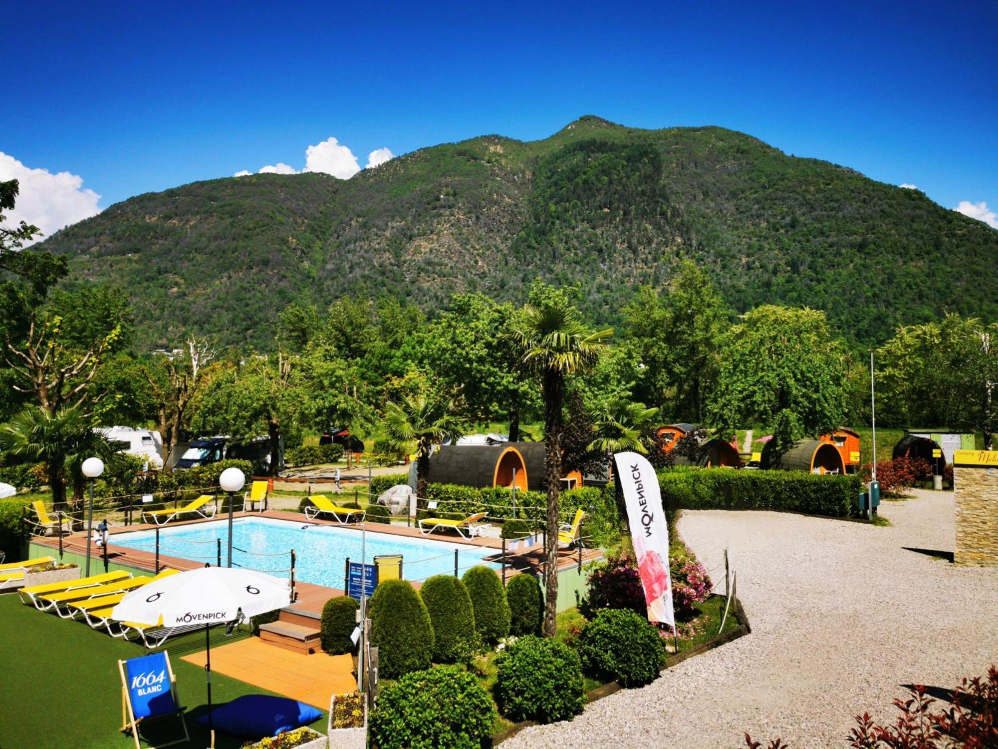 Camping Melezza Losone Buitenkant foto